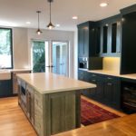 Hardwood Floor Installation in Kitchen done in Red Oak