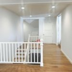 Staircase Landing shown in Ash Hardwood Floor